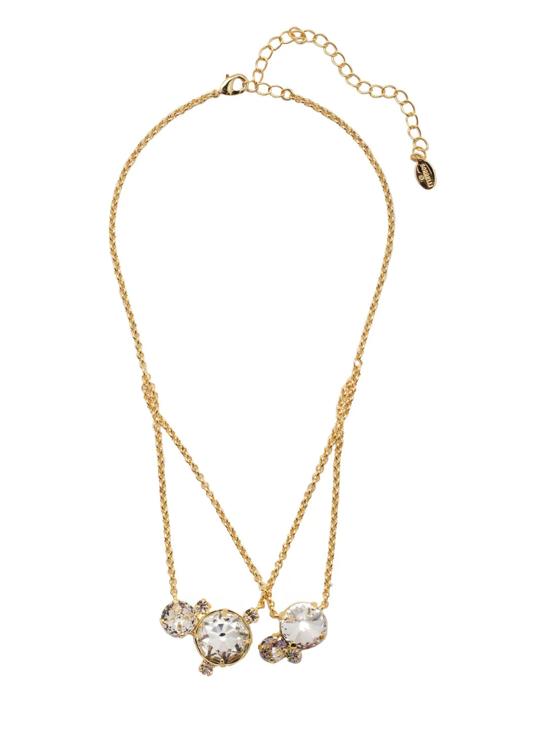 Nadine Layered Tennis Necklace - 4NEZ18BGCRY