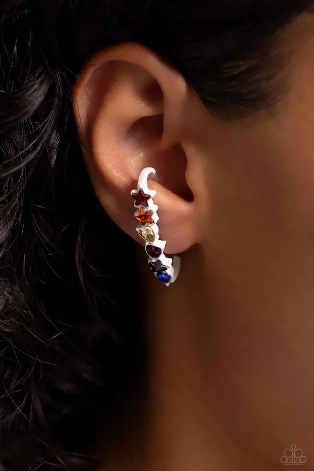 Paparazzi Earring ~ In Good Shape - Multi