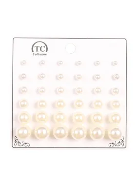 Pearl Stud Assorted Earrings