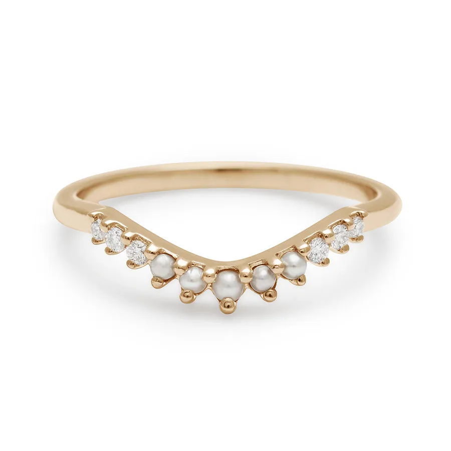 Petite Tiara Curve Band (Size 6) - Was <s> $1,450 </s>