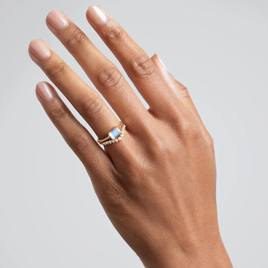 Petite Tiara Curve Band (Size 6) - Was <s> $1,450 </s>
