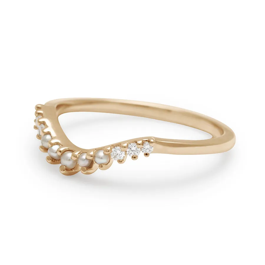 Petite Tiara Curve Band (Size 6) - Was <s> $1,450 </s>