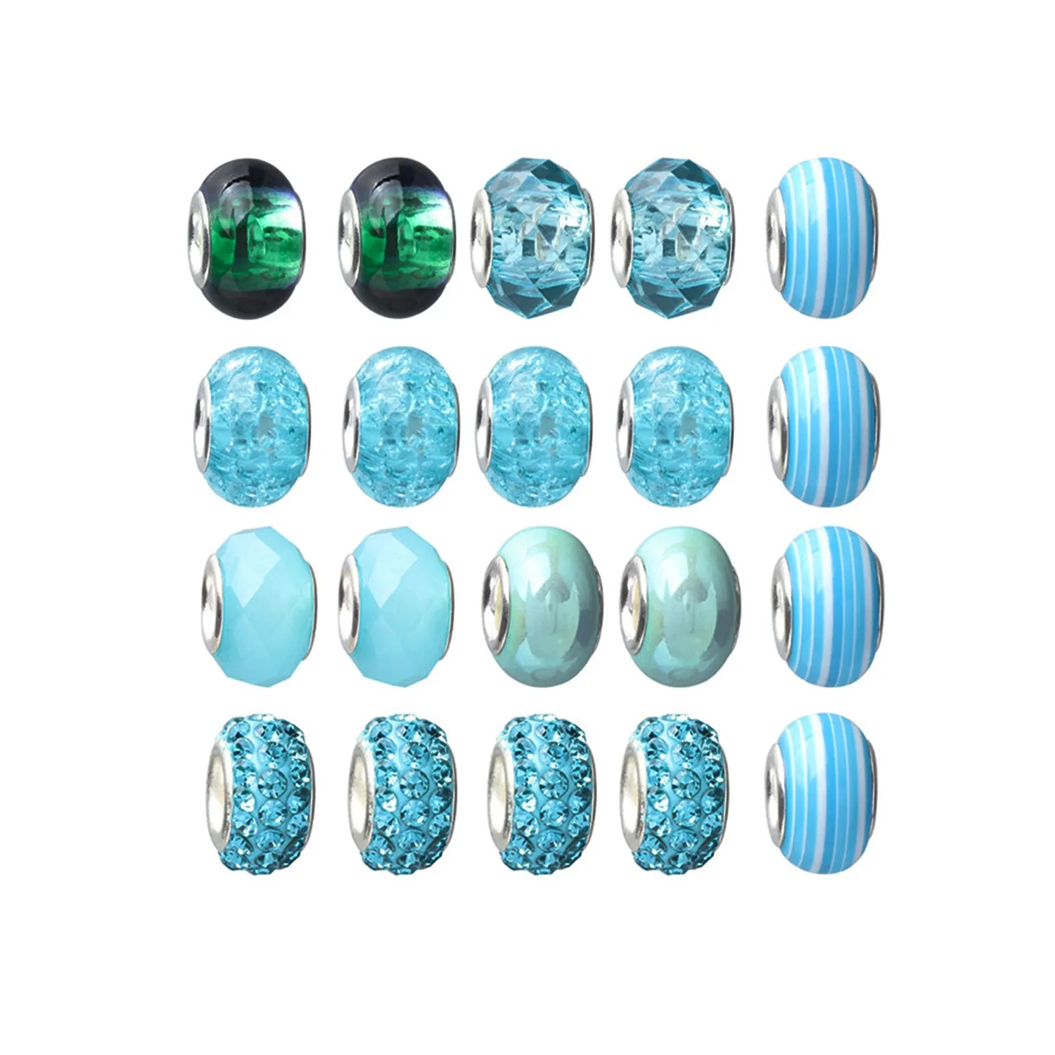 Poppy Crafts Charm Bracelet Making Kit - Blue*