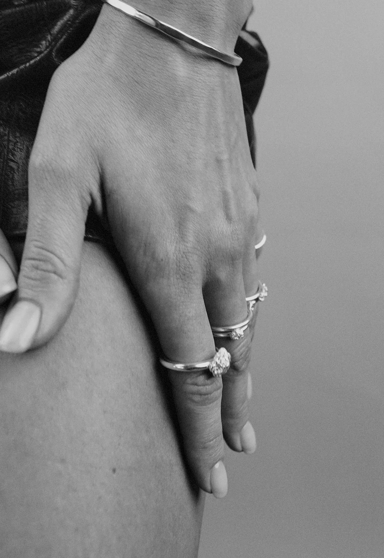 Raw Ring Silver