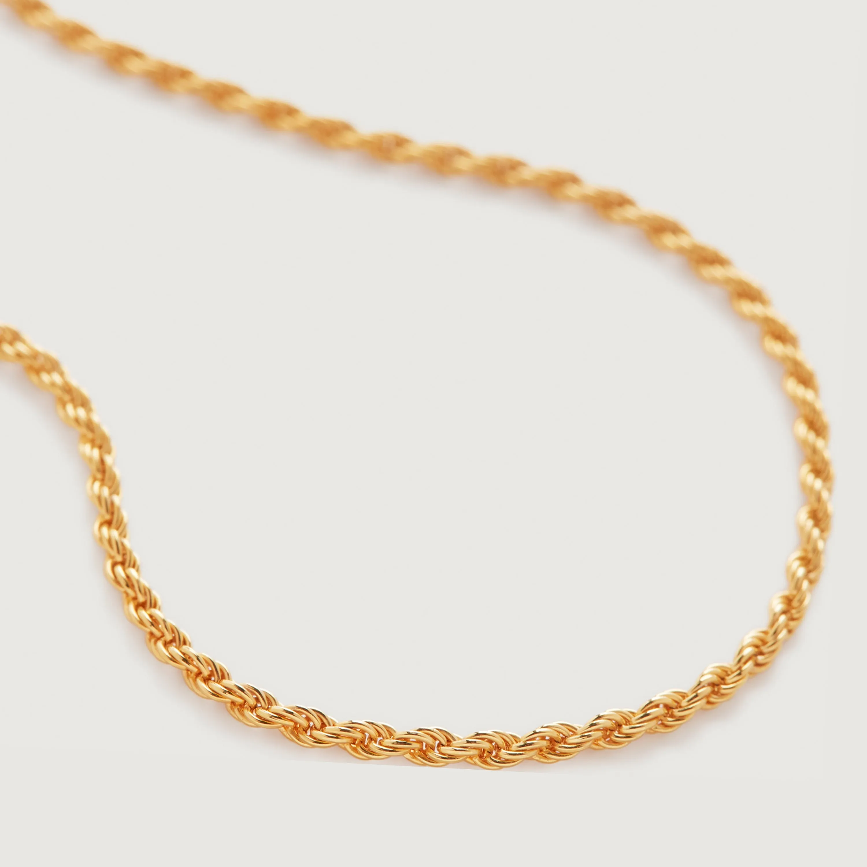 ROPE AND LINK LAYERED CHAINSET