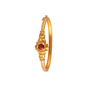 Seline Swirl Gold Bangle