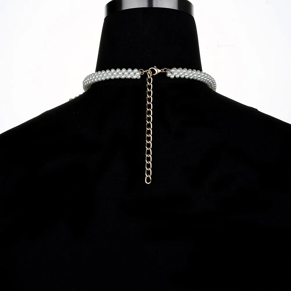 Shoulder Chain Collar Long Shawl Necklace
