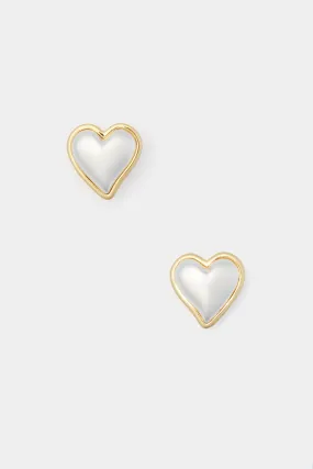 Silver and Gold Astrid Studs