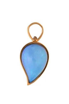 Small Opal Drop Charm