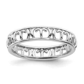 Sterling Silver Stackable Expressions Aries Zodiac Ring | QSK2012