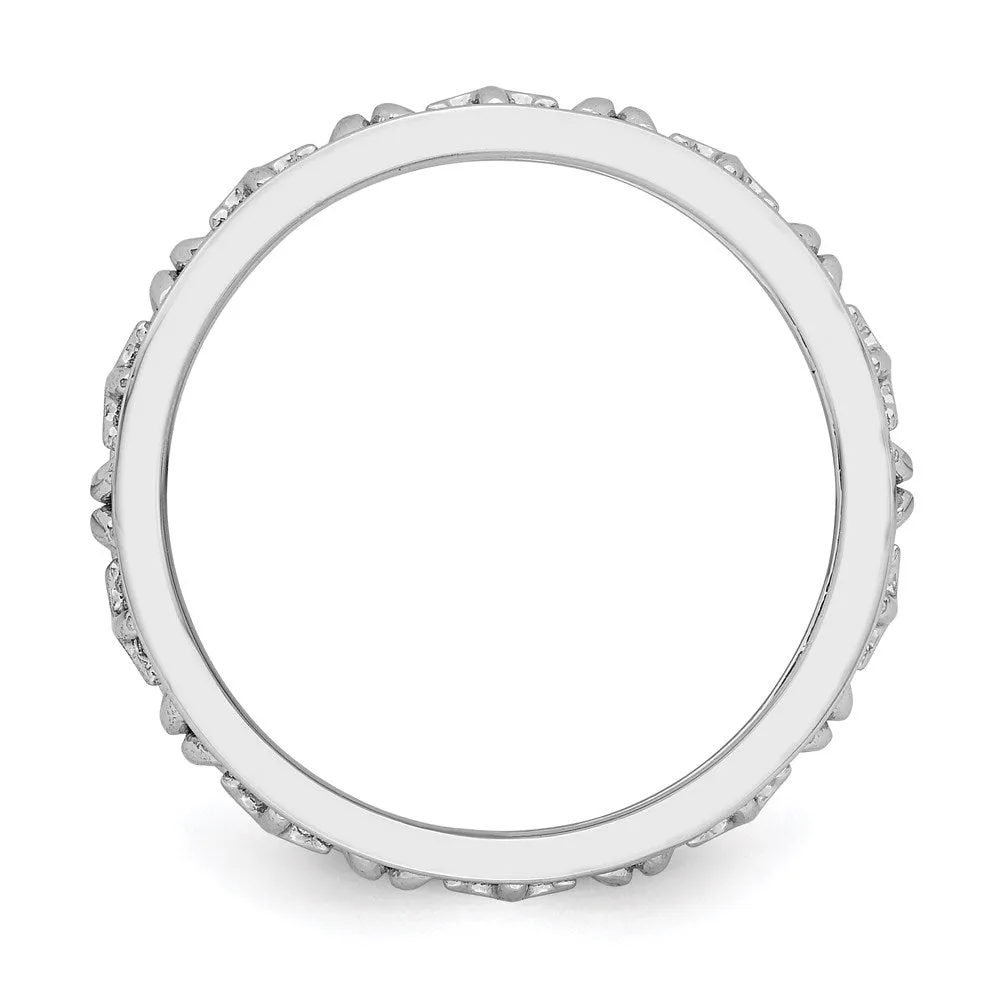 Sterling Silver Stackable Expressions Aries Zodiac Ring | QSK2012