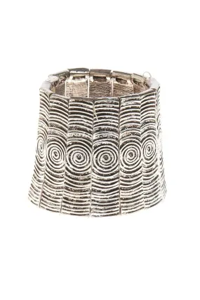 Swirl Cuff Statement Bracklet