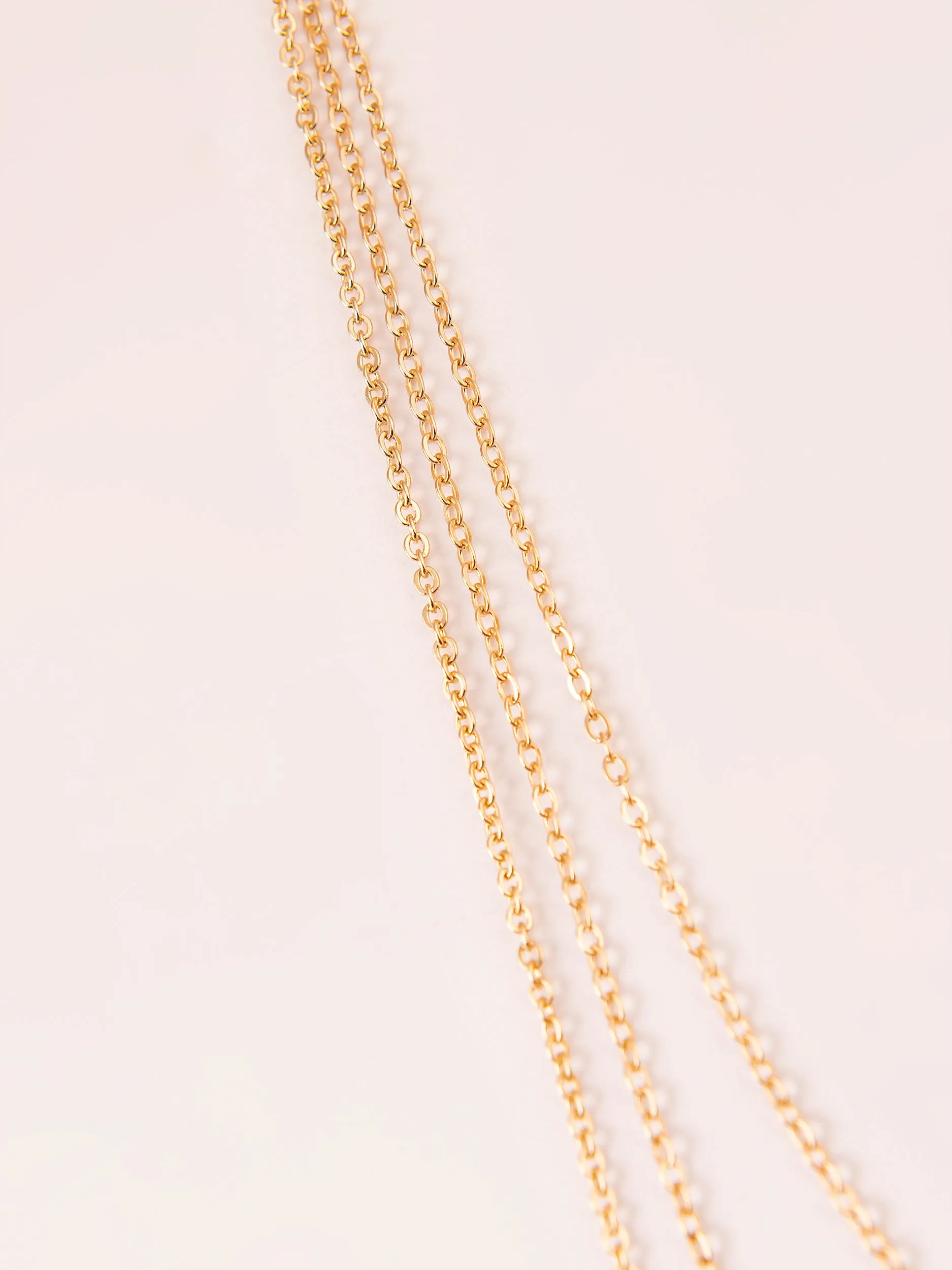 Tear Drop Pendant Necklace