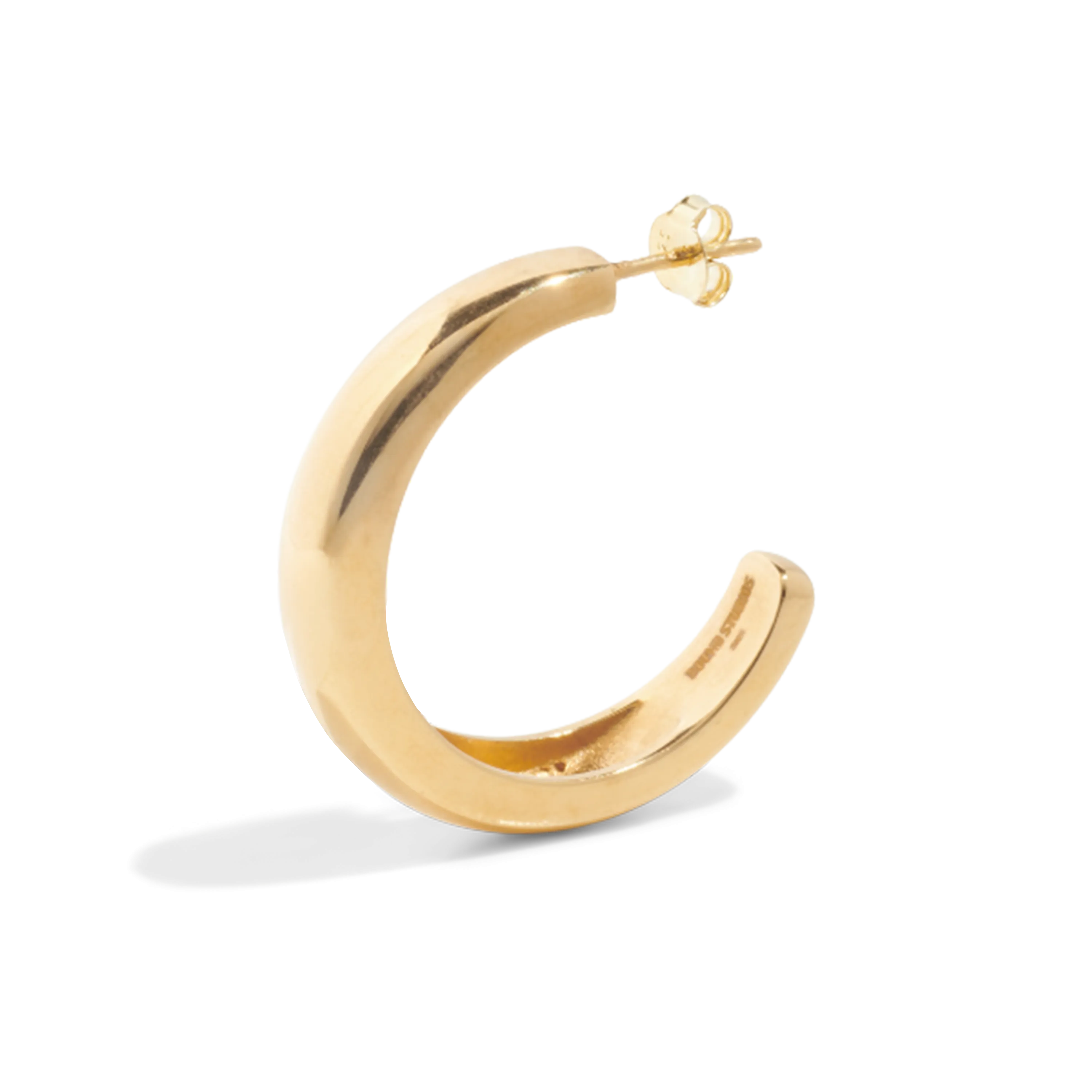 THE HARPER HOOP L - 18k gold vermeil