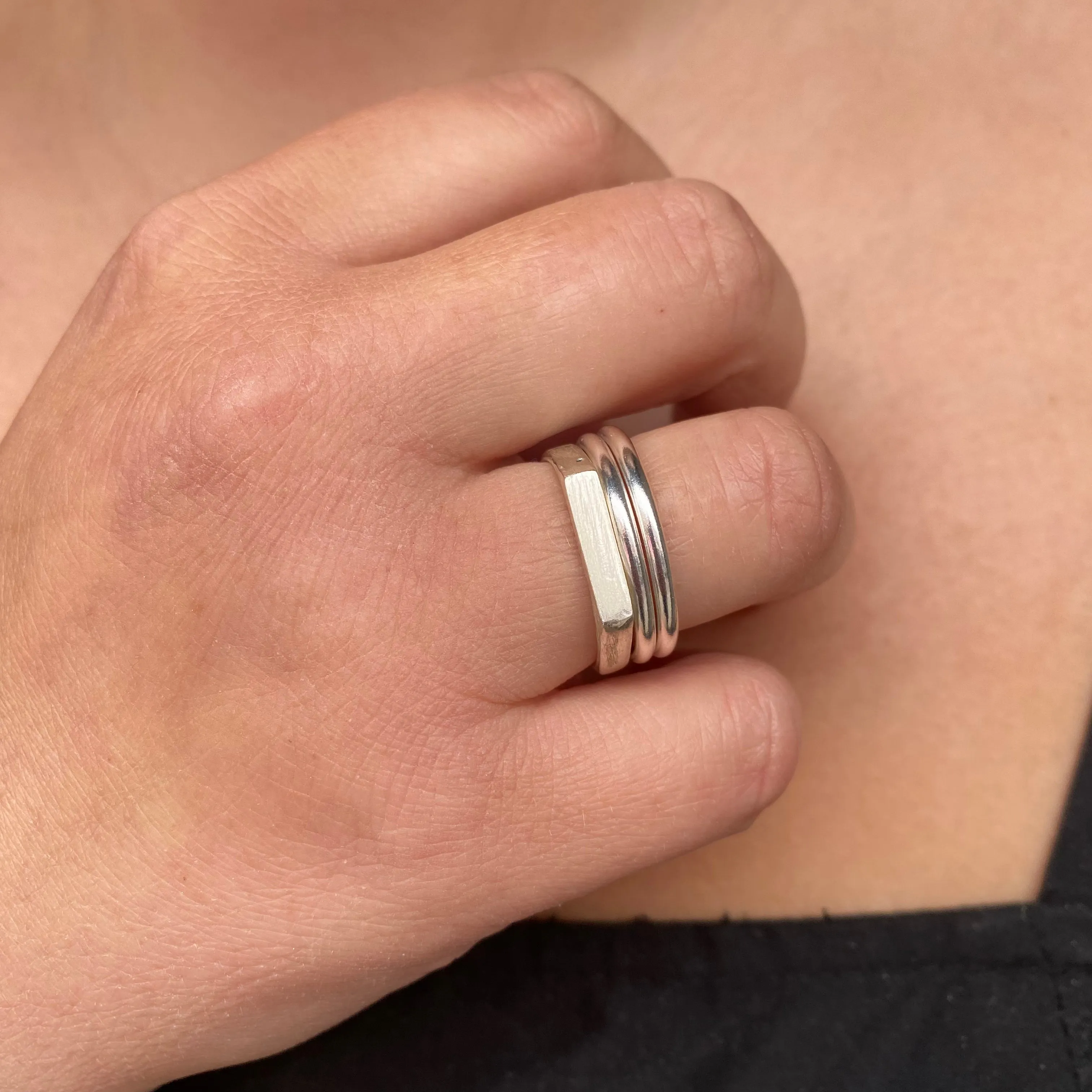 The Skinny Stackable Signet