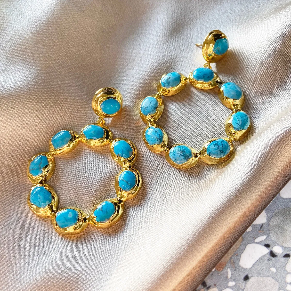 Wanda Turquoise Earrings