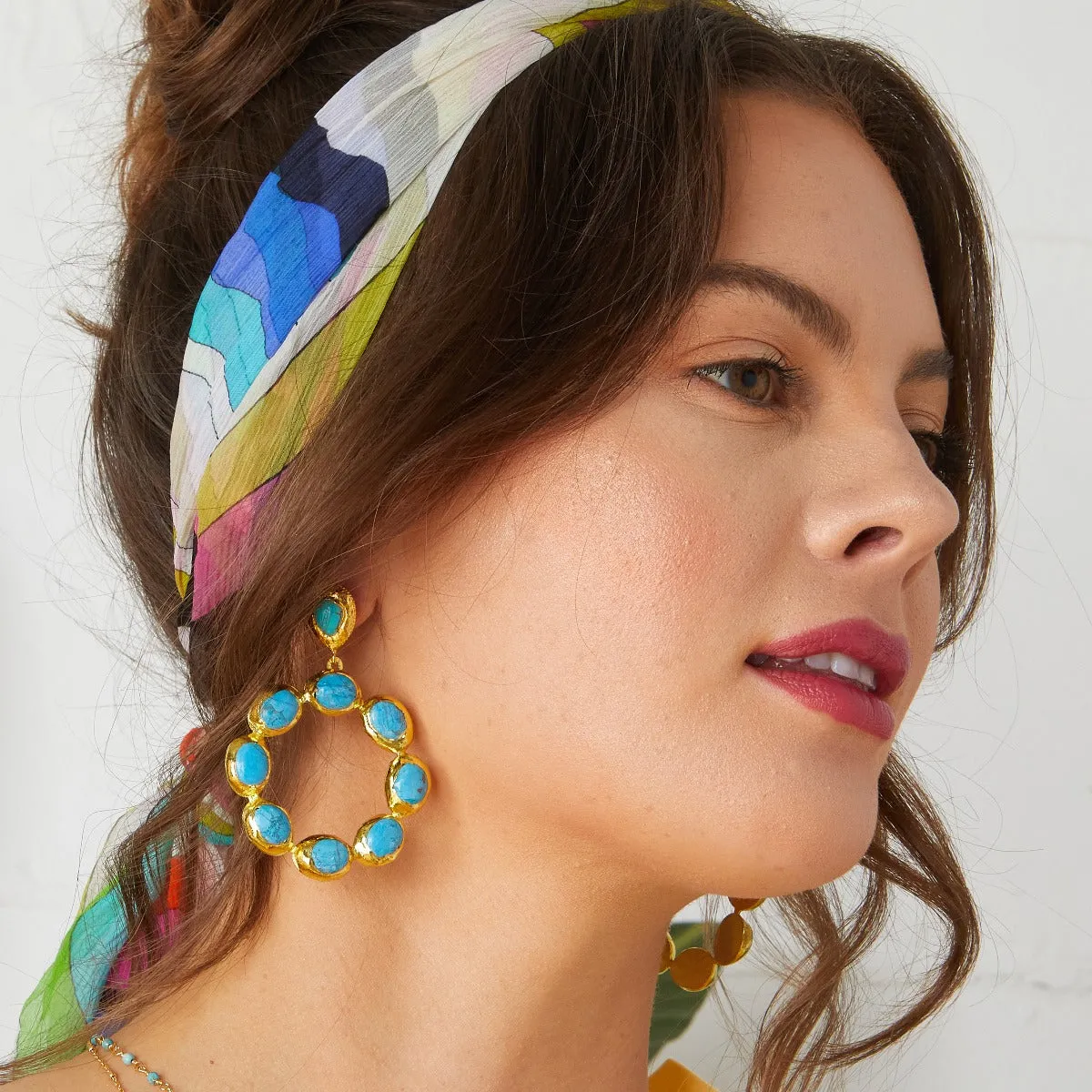 Wanda Turquoise Earrings