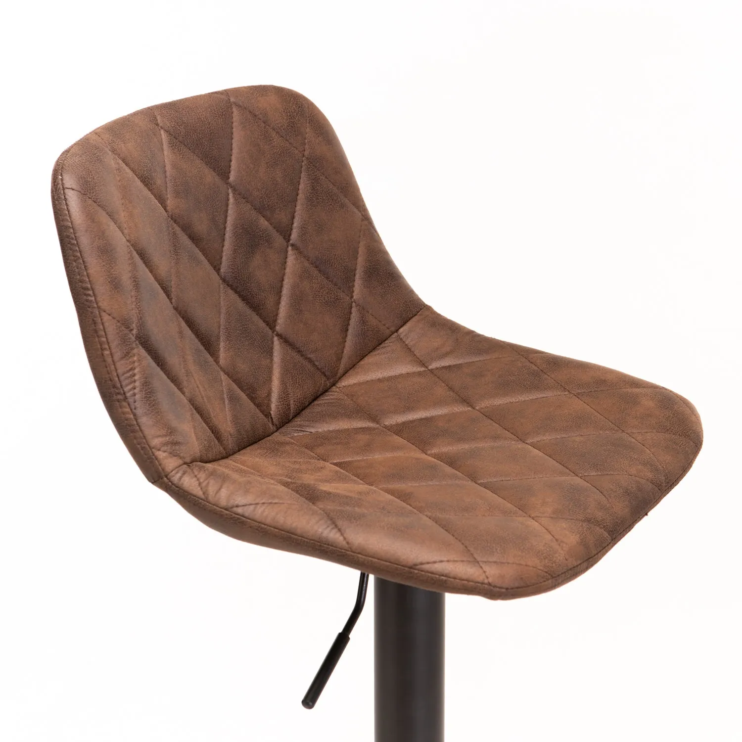 Warren Fabric Barstool (Available in Brown and Grey)