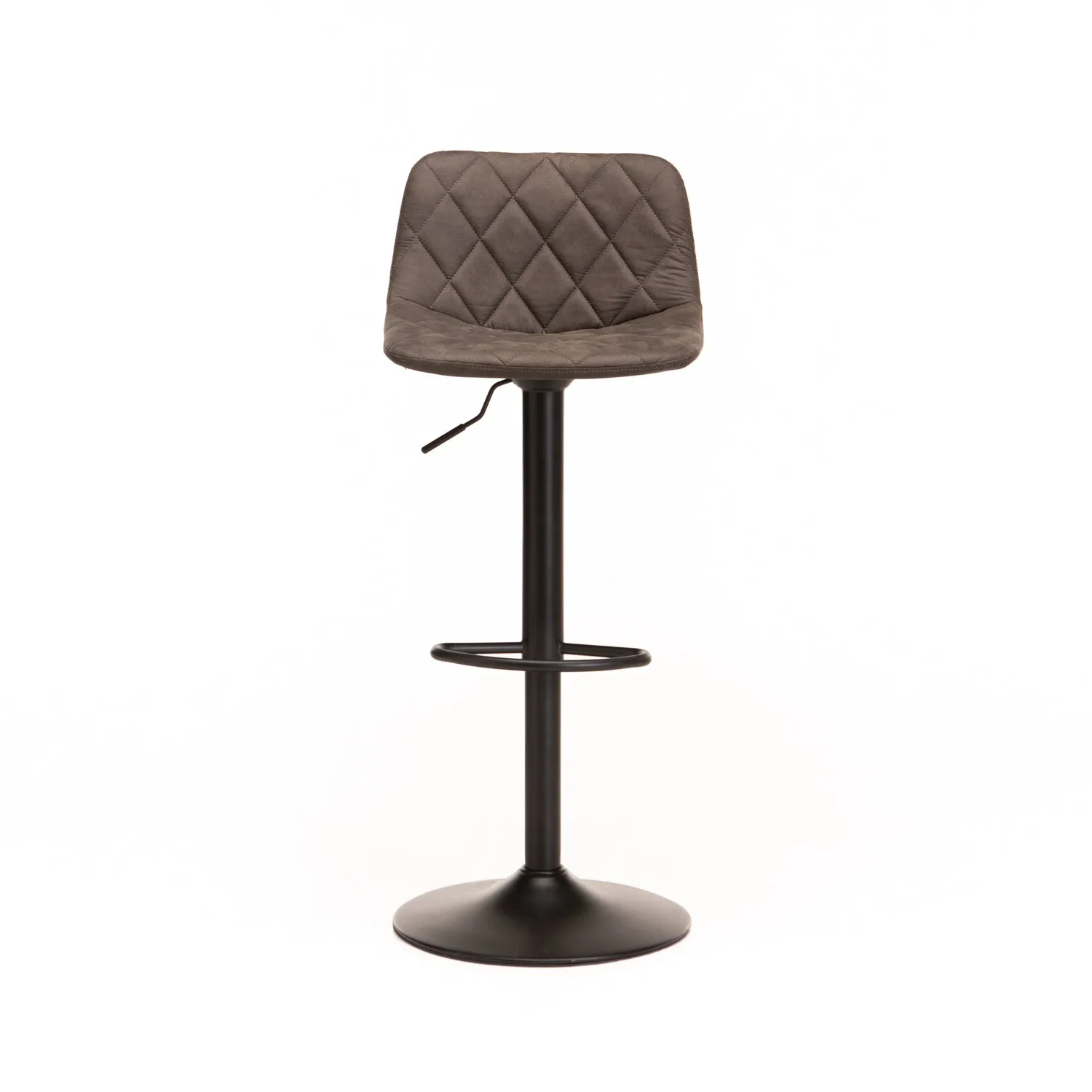 Warren Fabric Barstool (Available in Brown and Grey)