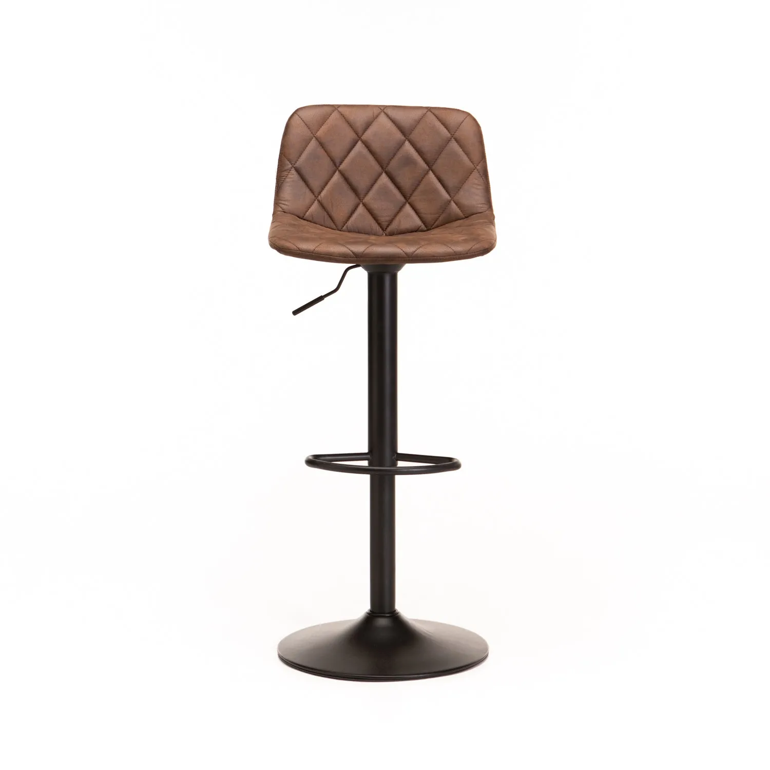 Warren Fabric Barstool (Available in Brown and Grey)